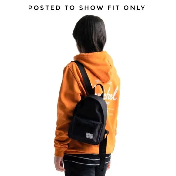 Herschel Supply Co. Orange Green Red Plaid Mini Backpack - Picture 14 of 14